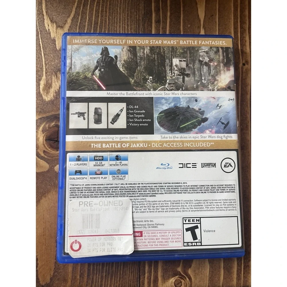 Star Wars: Battlefront Deluxe Edition PS4 PlayStation 4